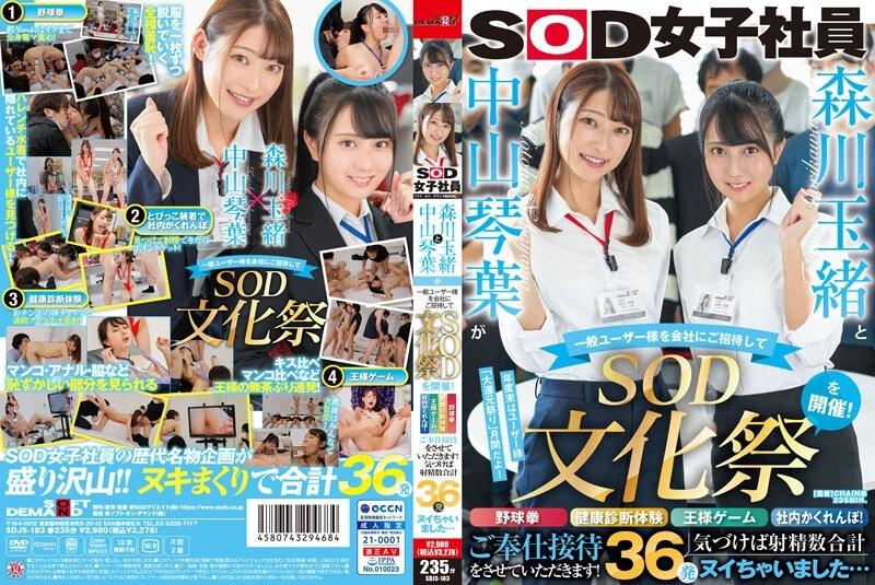 SDJS-183 – Tamao Morikawa and Kotoha Nakayama invite general users to the company and hold the 'SOD Cultural Festival'!  – Baseball fist, health checkup experience, king game, in-house hide-and-seek!  – We look forward to serving you!  – When I